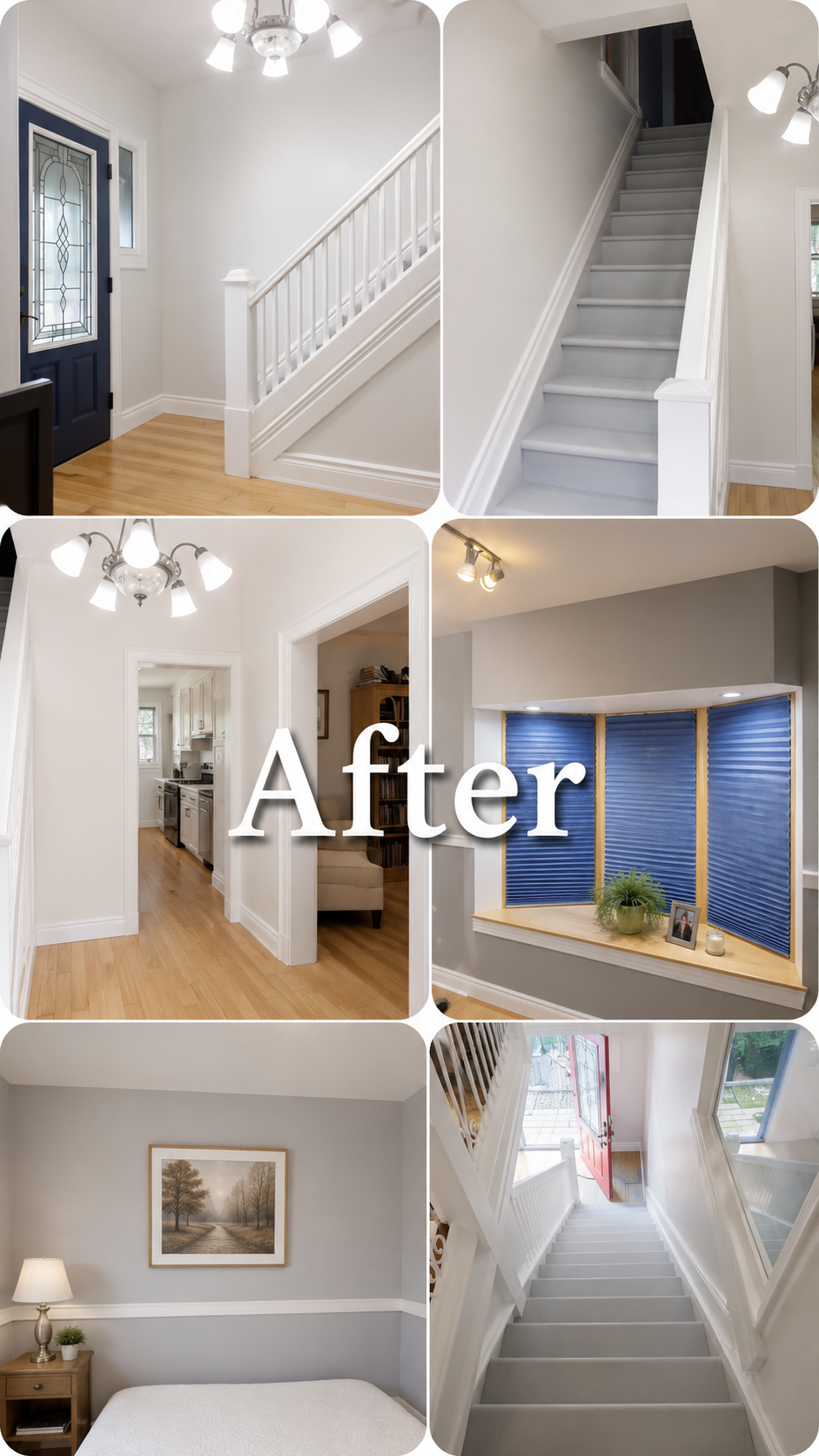 Custom Trim & Flawless Interior Finish (Interior Carpentry & Painting) completed by Dale in Hamilton, ON